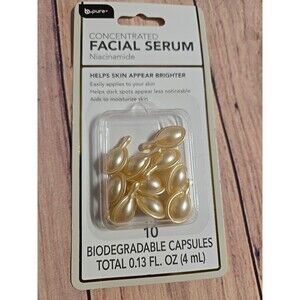 New ! Biodegradable Capsules  B Pure Concentrated Facial Serum Pk Of 10